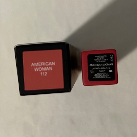 💋NIB💋 NARS ✨American Woman✨ Powermatte Long-Lasting Lipstick- a Dusty Rose shade - Picture 9 of 9
